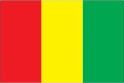 The flag of Guinea is a vertical tricolor of red, yellow, and green with equal bands. This Pan-African palette is a vibrant expression of national unity, shared African heritage, and cultural sovereignty.