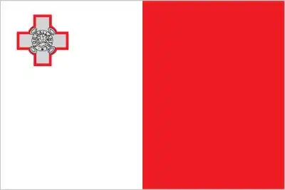 Malta’s flag is a vertical bicolor of white (hoist) and red with the George Cross, edged in red, situated in the canton. The cross is a powerful emblem of national steadfastness and gratitude.