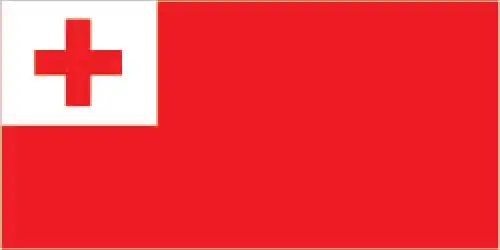 Tonga’s national flag consists of a red field with a white canton bearing a red Greek cross—an explicitly Christian emblem—symbolizing the nation's deep-rooted Christian faith and identity.